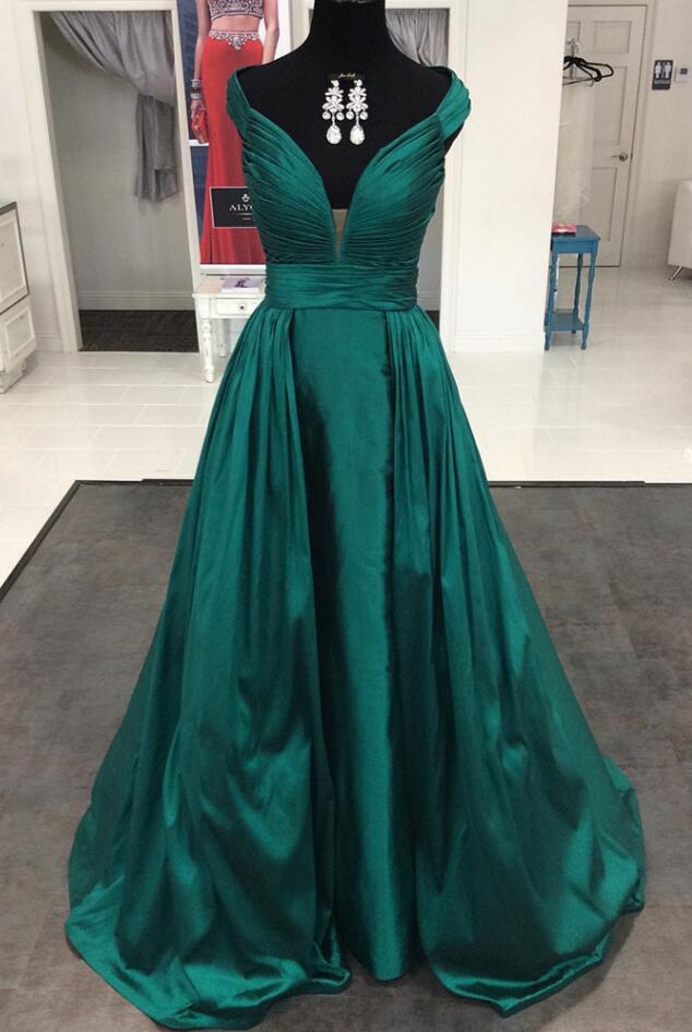 greenish blue dress