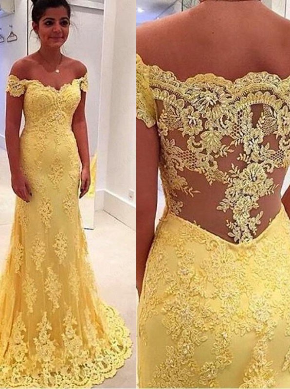 yellow bodycon homecoming dress